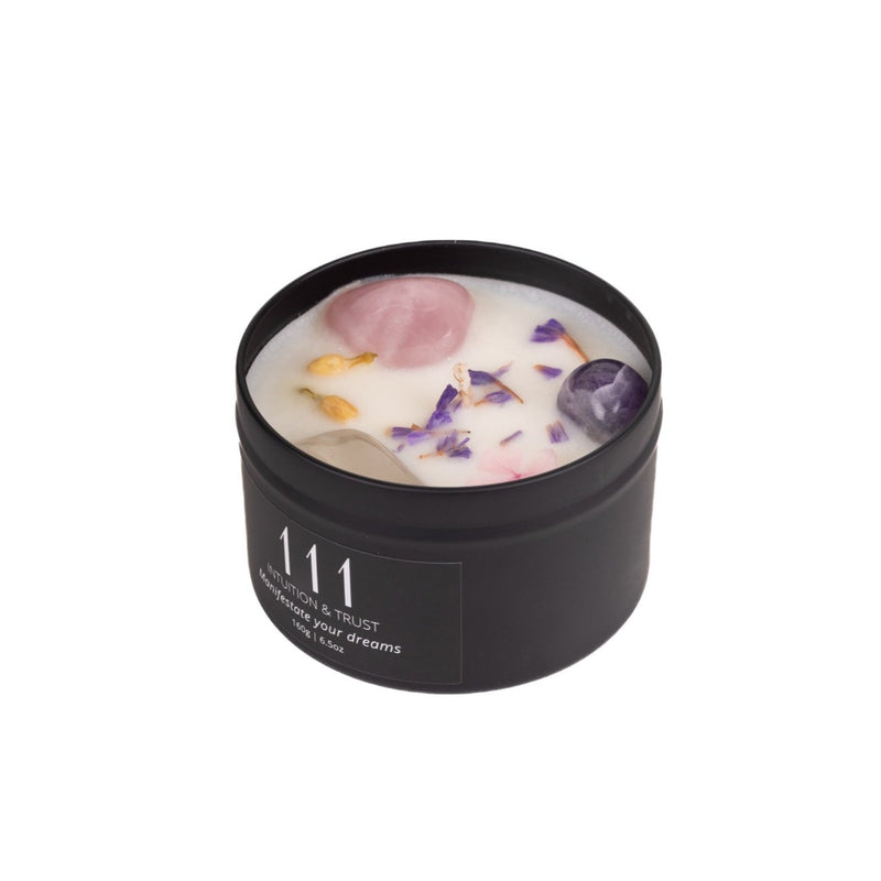 ExcluJess - Black manifest candle 111